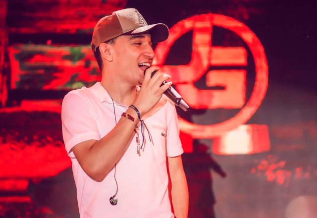 João Gomes no palco