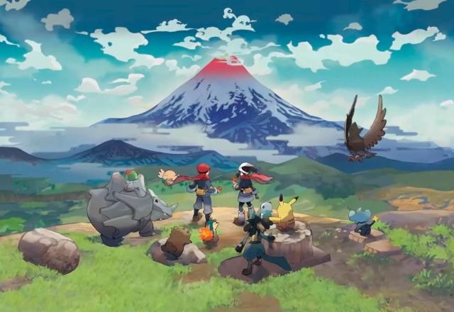 Imagem promocional de Pokémon Legends: Arceus