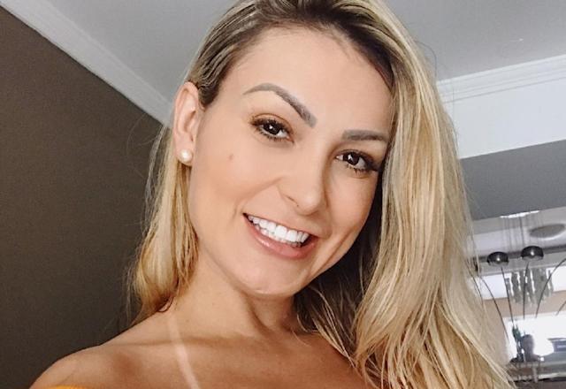 Sbt Tv Andressa Urach Mostra Corpo Quase Dias Ap S Dar Luz Barriga Voltando