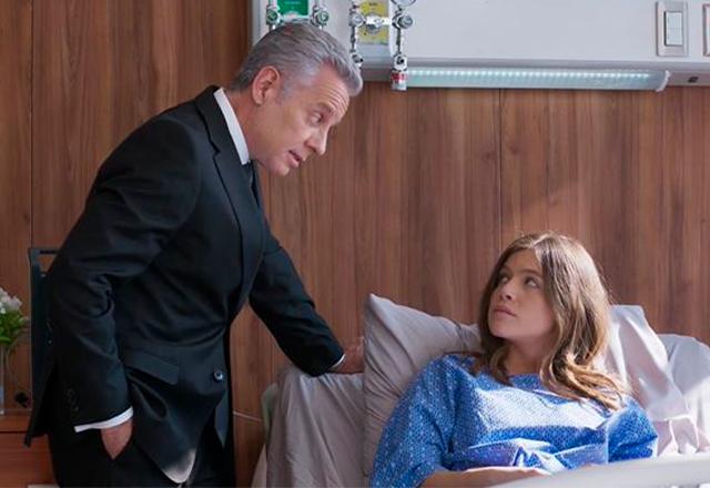 sergio e miranda no quarto do hospital