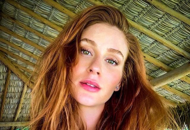A atriz Marina Ruy Barbosa