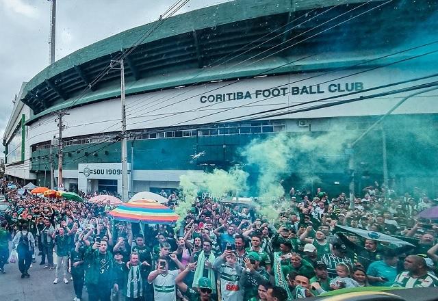 Jogos entre Coritiba e Santos terão torcida única na Copa do