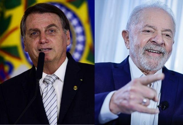 Jair Bolsonaro (PL) e Lula (PT) estão dentro da margem de erro no Estado de SP, segundo instituto de pesquisa | Agência Brasil/Marcelo Camargo/PT/Ricardo Stuckert