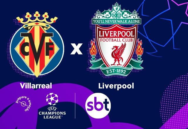 SBT transmite Liverpool x Real Madrid pelas oitavas da Champions - SBT