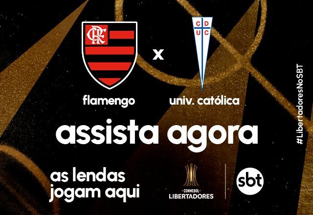 SBT vai transmitir o jogo do Flamengo hoje na Libertadores? (05/04)