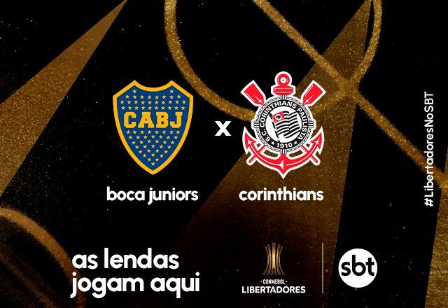 SBT celebra a classificação do Corinthians para Libertadores de 2022