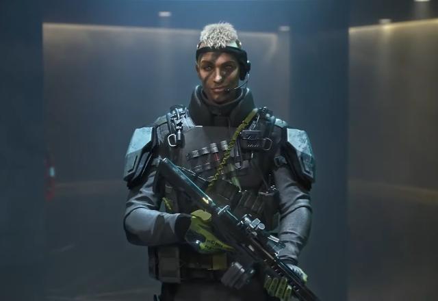 Imagem promocional de Sens, nova agente do Rainbow Six Siege