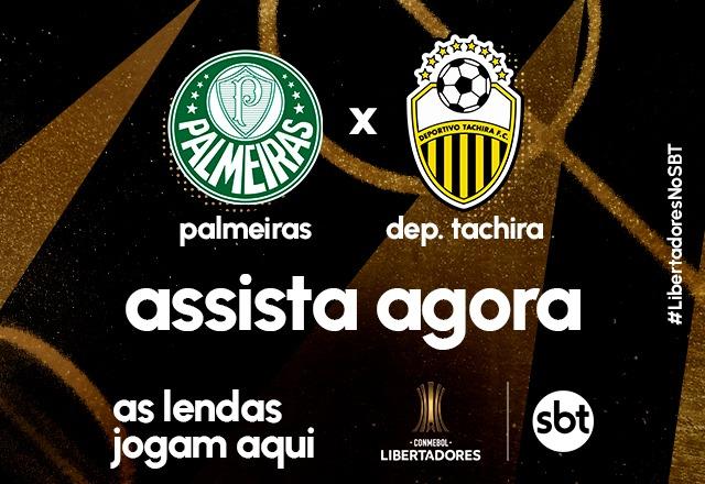 PALMEIRAS X DEPORTIVO TÁCHIRA AO VIVO (COM IMAGEM !!!) JOGO DE