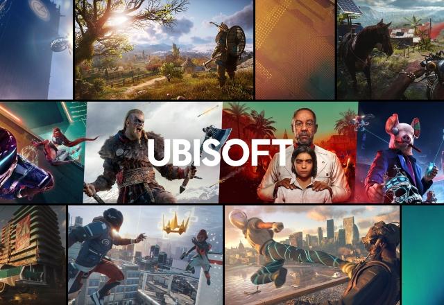 Imagem promocional dos jogos da Ubisoft