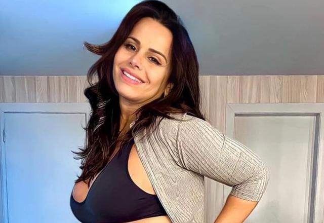 A atriz Viviane Araújo