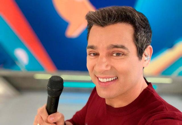 O apresentador Celso Portiolli