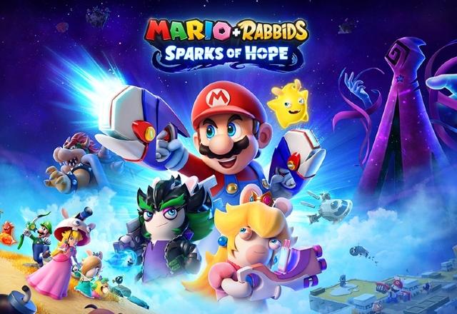 Imagem promocional de Mario + Rabbids Sparks of Hope