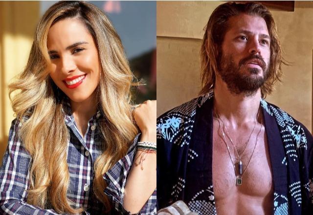 Wanessa à esquerda; Dado Dolabella à direita