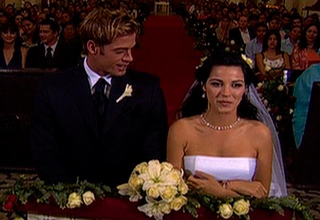 joão miguel e malu se casando em uma igreja