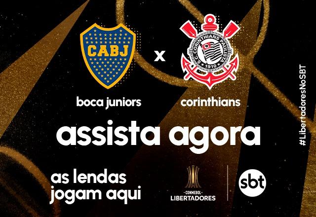 SBT celebra a classificação do Corinthians para Libertadores de 2022