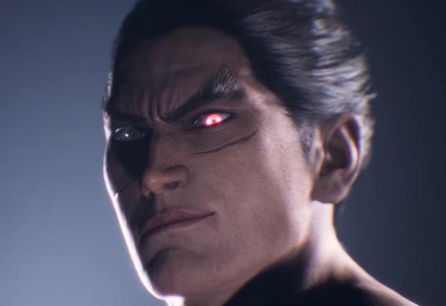 Imagem promocional de Kazuya no teaser de um novo Tekken