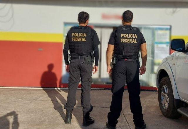 São cumpridos quatro mandados de busca e apreensão e dois mandados de prisão preventiva no município de São Raimundo das Mangabeiras | Divulgação/PF