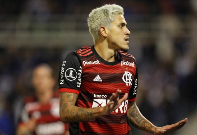 Pedro em ação pelo Flamengo