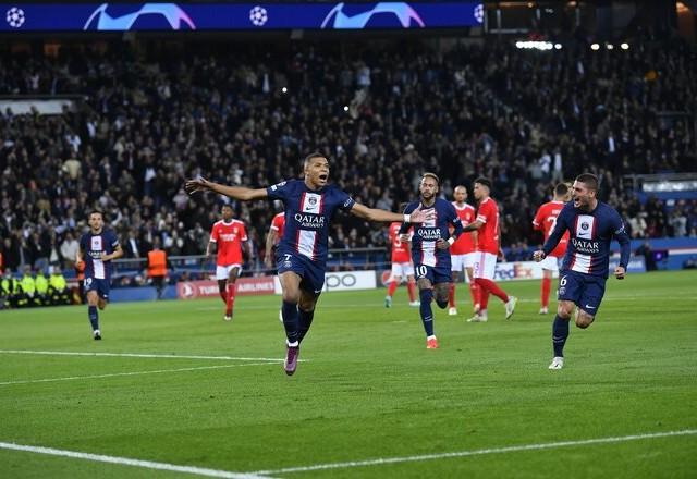 Assista ao vivo PSG x Benfica, jogo da Champions League desta