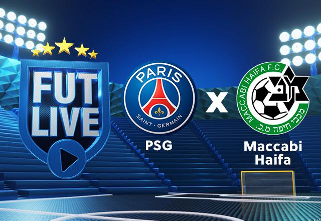 SBT tem Futlive após PSG x Maccabi Haifa pela Champions League