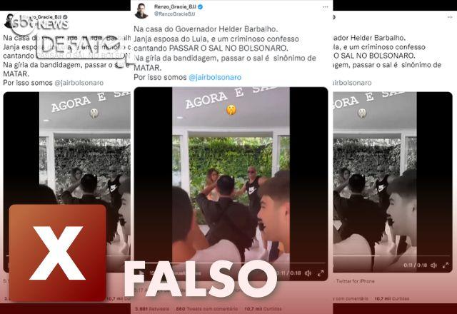 FALSO: Música cantada por Janja e MC em vídeo não incita morte de Bolsonaro  - SBT News