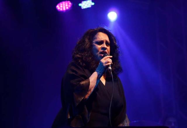 A cantora Gal Costa
