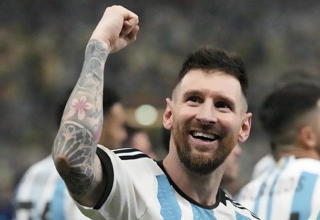 Messi campeão com a Argentina
