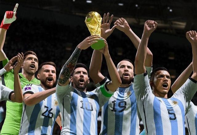 FIFA 23 - SIMULEI A COPA DO MUNDO QATAR 2022 COM UMA FINAL SENSACIONAL  (Português-BR) 