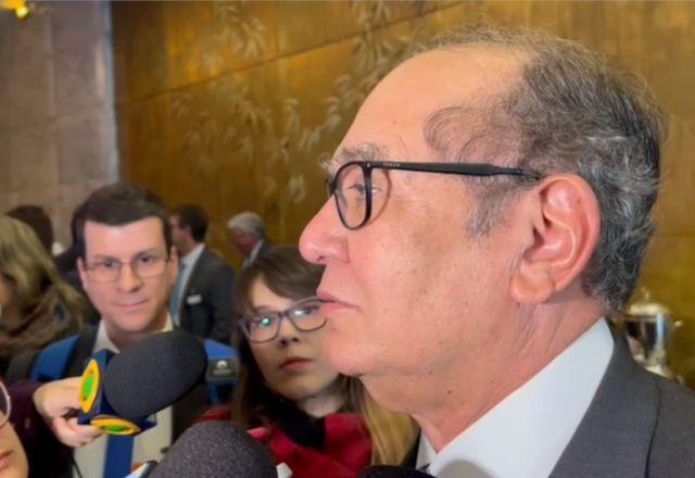 Em Lisboa, Gilmar Mendes diz que Brasil era governado por "gente do por&atilde;o"  - Pol&iacute;tica - SBT News
