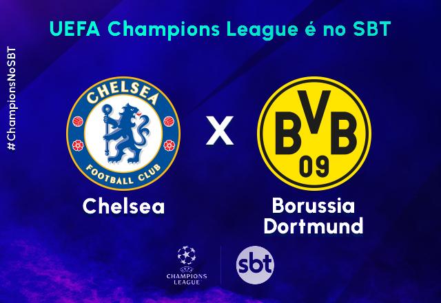 TV Tambaú/SBT transmite Chelsea x Borussia, pela Champions League - Portal  T5