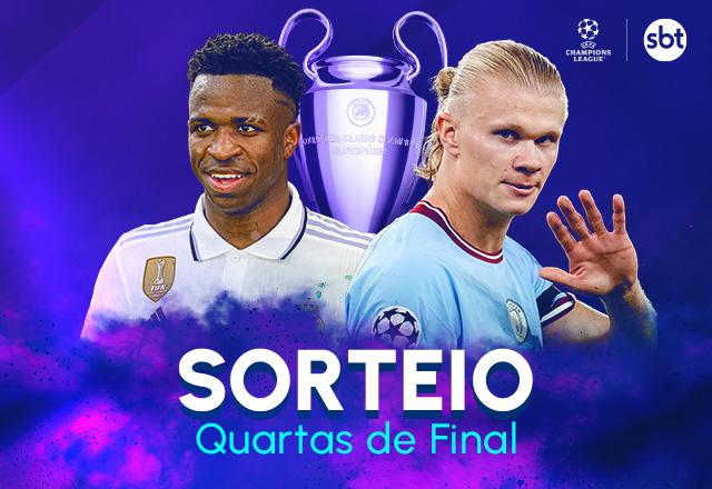 SBT Sports transmite sorteio das quartas de final da Champions League - SBT