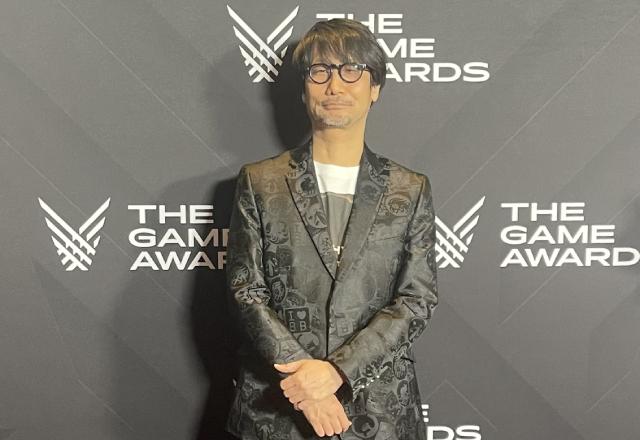 Foto de Hideo Kojima no The Game Awards 2022