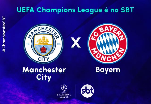 SBT confirma transmissão de Manchester City x Bayern pela Champions -  Gazeta Esportiva