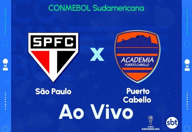 Puerto Cabello x São Paulo ao vivo e online, onde assistir, que horas é,  escalação e mais da Copa Sul-Americana