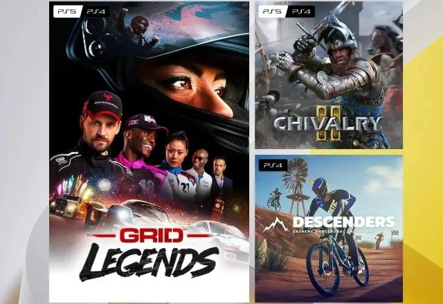 PlayStation Plus Essential traz Grid Legends e mais em maio de