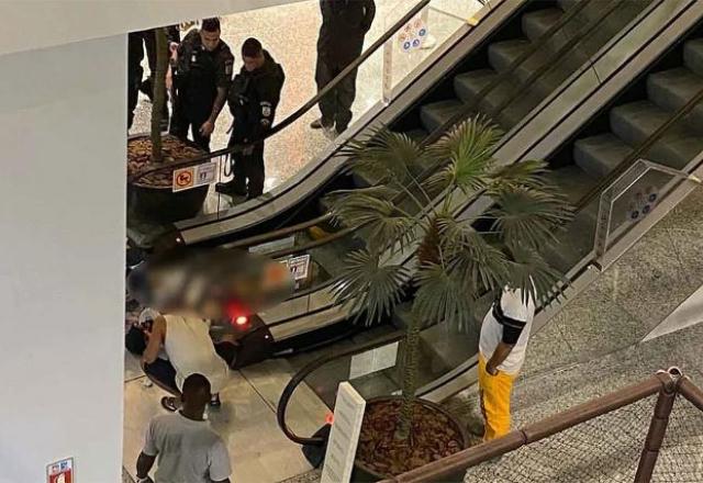 Homem é Morto A Tiros Na Escada Rolante De Shoppingo No Rio - SBT News