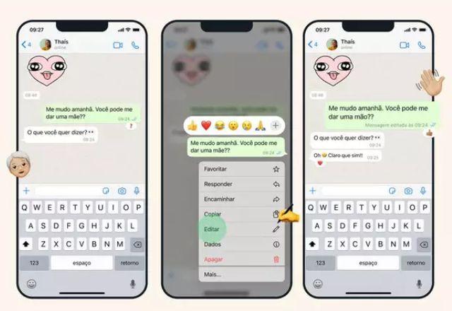 WhatsApp permite editar mensagens enviadas; confira como funciona