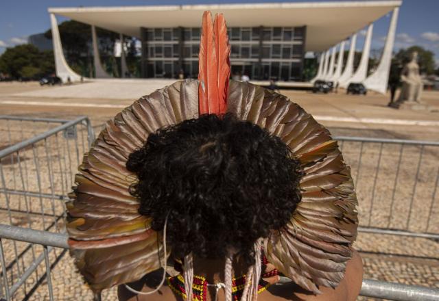 Supremo adiou pela segunda vez a votação do marco temporal de terras indígenas | Joédson Alves/Agência Brasil