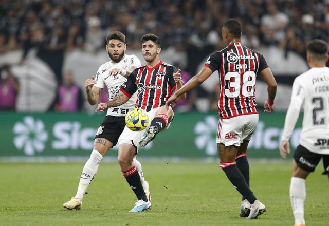 Corinthians x São Paulo: onde assistir, escalações e arbitragem