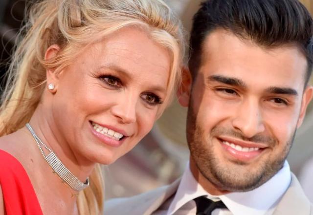 Britney Spears e o agora ex-marido Sam