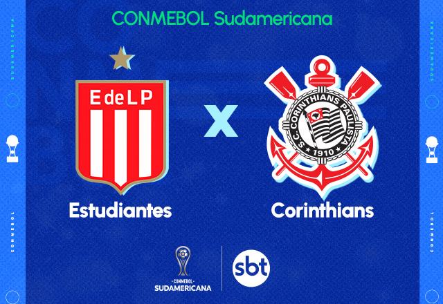 SBT transmite Estudiantes x Corinthians pela Sul-Americana