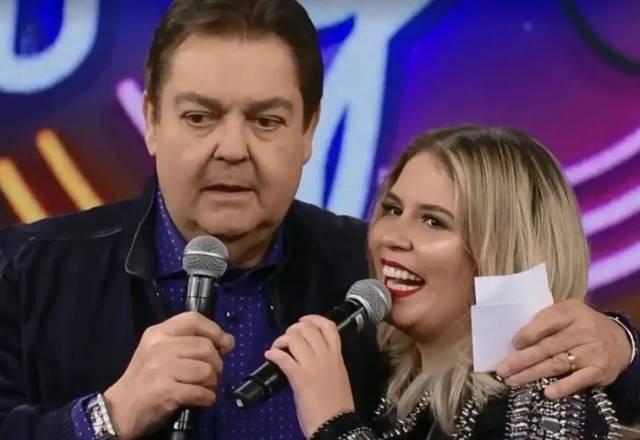 Faustão e Marília Mendonça