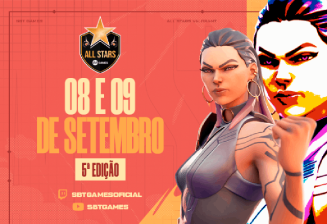 5ª Edição do All Stars Valorant estreia em setembro