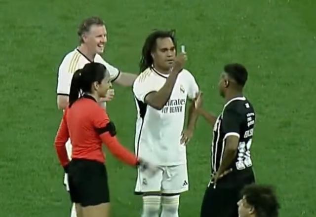 Vai ter caneta? Corinthians confirma presenças de Edílson e Karembeu em jogo  contra o Real, corinthians