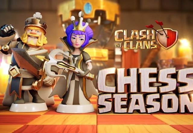 DESAFIO REI XADREZ  🎯 CLASH OF CLANS 🎯 