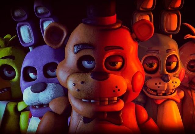 Minha ALTURA comparada aos FREDDY'S #fnaf #fnafmovie #freddy #fyp #vai