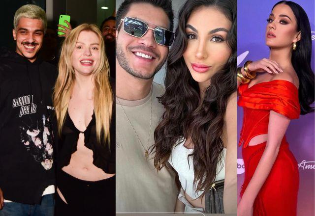 Chico Veiga, Luisa Sonza, Arthur Aguiar, Jheny Santucci, Katy Perry