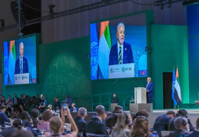 COP 28: Lula anuncia investimento em economia