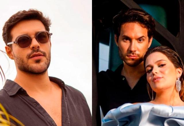 Montagem com os rostos de Eliezer, Viih Tube e Rodrigo Mussi