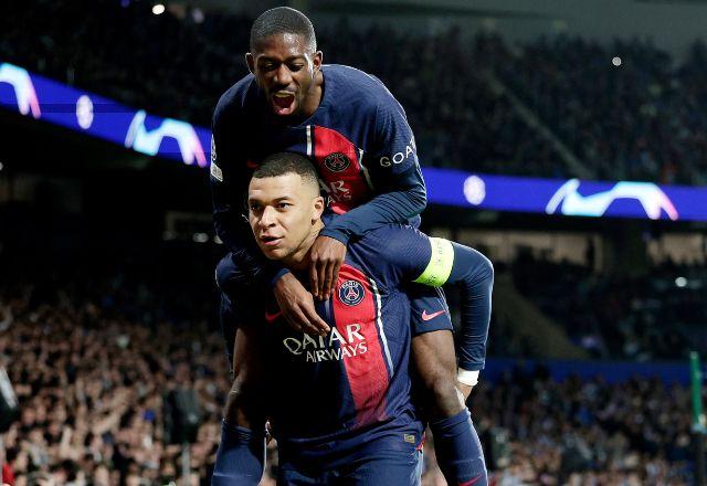 Mbappé e Dembélé no PSG